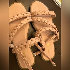 Girls sandals rose pink